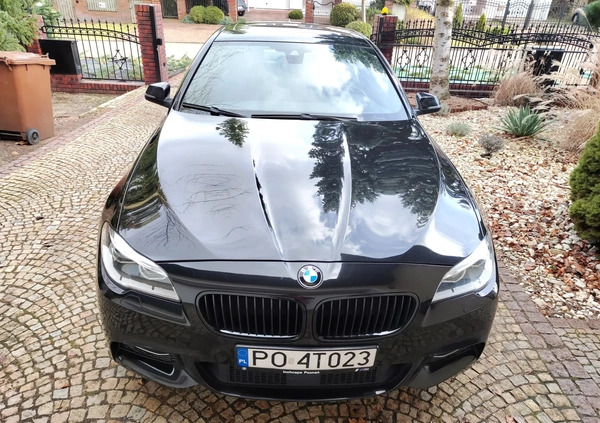 BMW Seria 5 cena 79000 przebieg: 159940, rok produkcji 2015 z Poznań małe 326